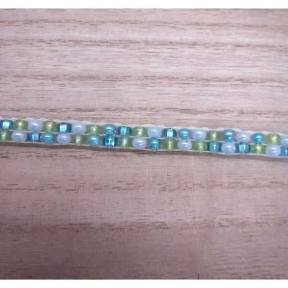 Earrings, Bracelet & Necklace Set Aqua - Picture 5 of 6